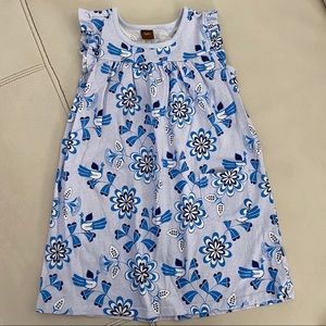 Tea Collection Dress 5 Sleeveless Mini Light Blue